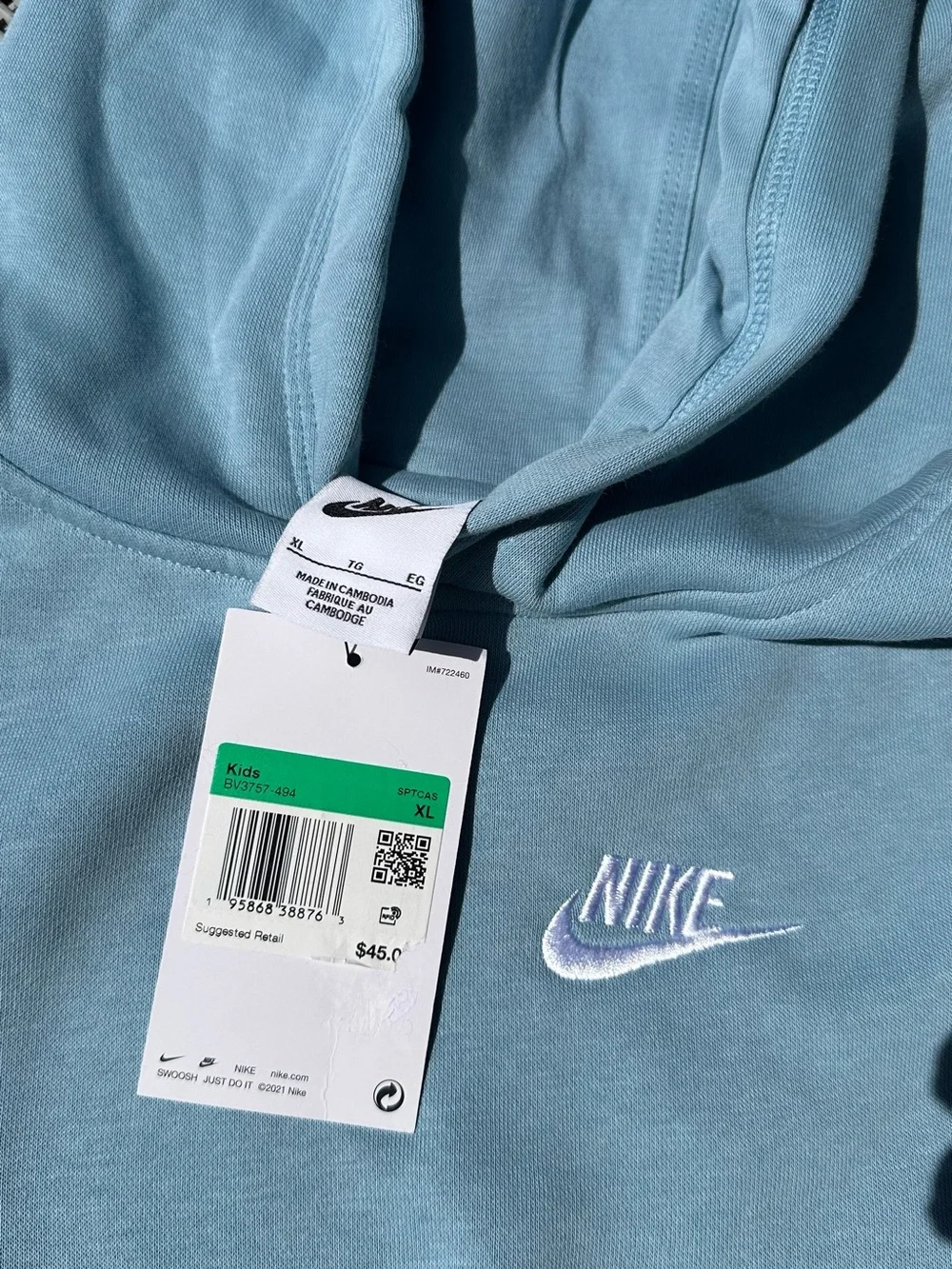 Nike kids pullover
